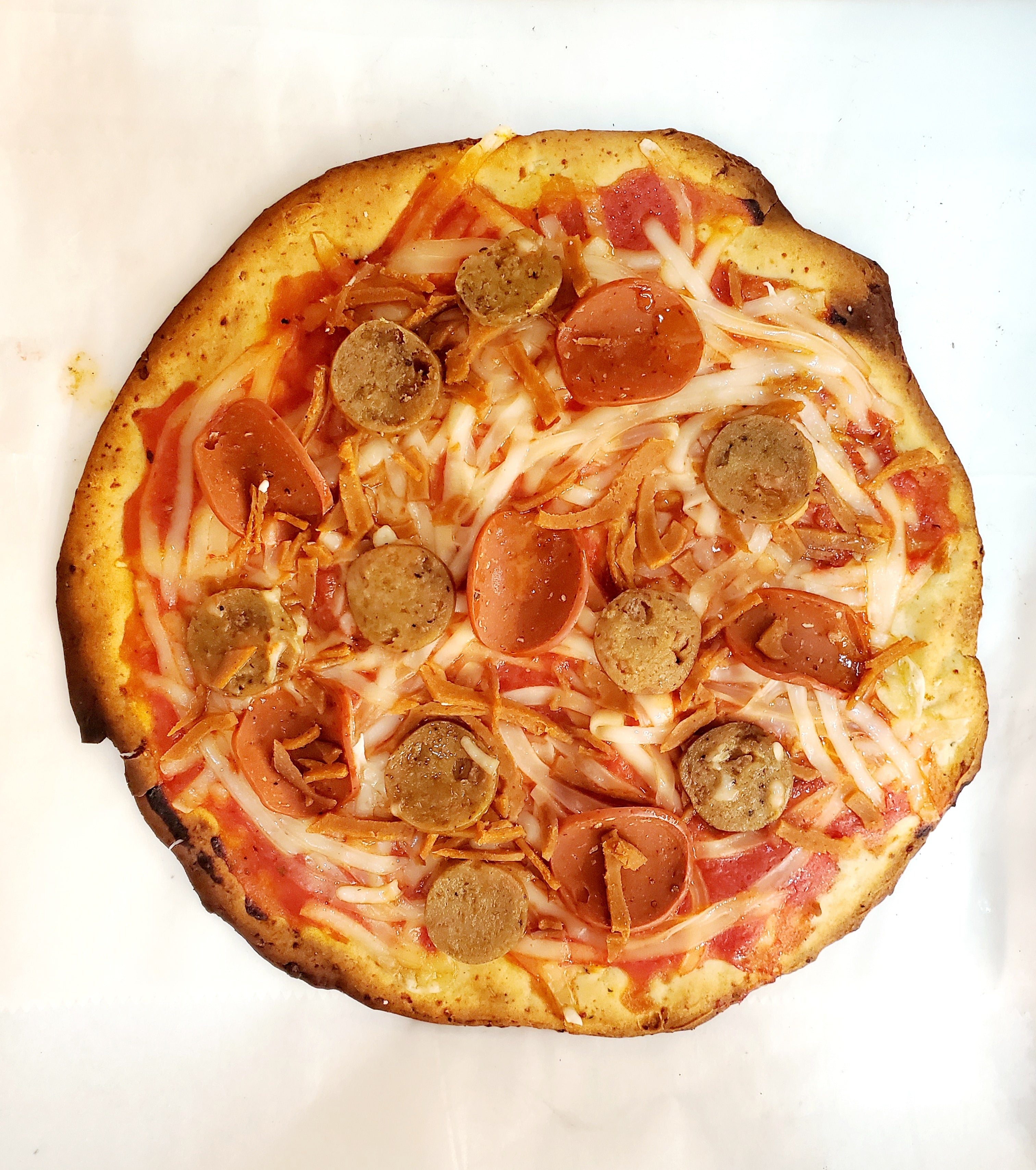 ZERO Gluten Vegan Meat Lover Pizza  10" Pie